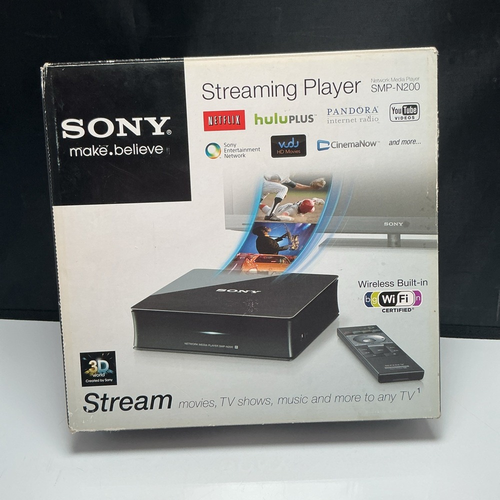 2011 Sony Streaming Network Media Player SMP-N200